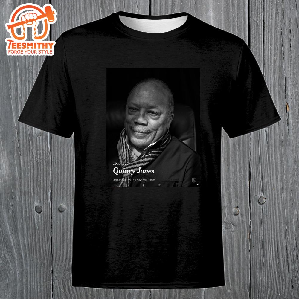 1933-2024 Quincy Jones Unisex T-shirt