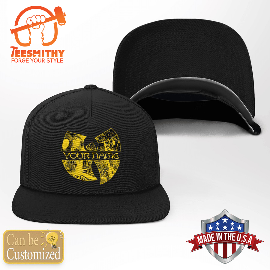 Custom Name Wu-tang Clan Logo Baseball Cap