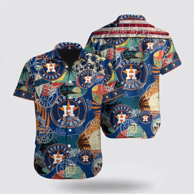 Customized MLB Houston Astros Hawaiian Shirt Discover The Unique Essence For Fan MLB