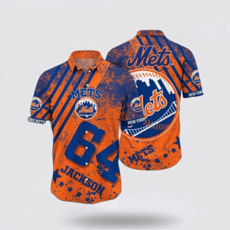 Customized MLB New York Mets Hawaiian Shirt Set Your Spirit Free For Fan MLB