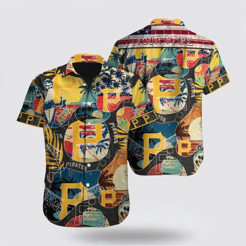 Customized MLB Pittsburgh Pirates Hawaiian Shirt Transform The Beach For Fan MLB