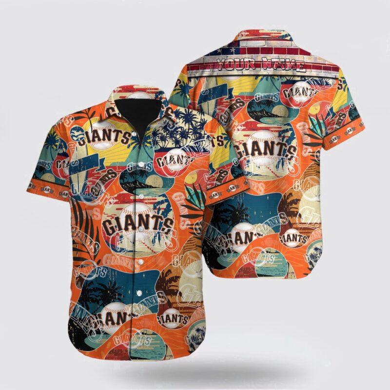 Customized MLB San Francisco Giants Hawaiian Shirt Let Your Imagination Soar For Fan MLB