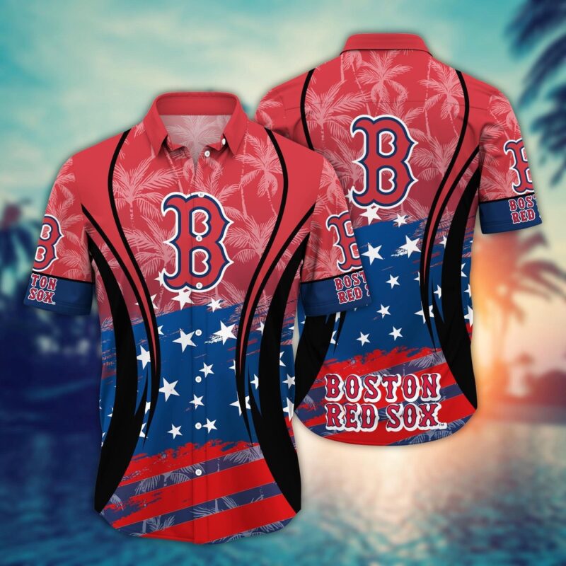 MLB BosTon Red Sox Hawaiian Shirt Vibrant Aloha For Cool Fans