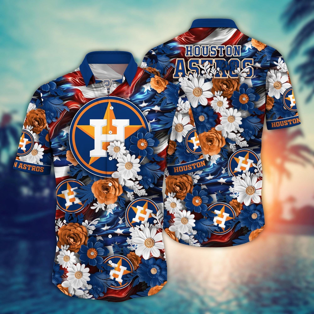 MLB HousTon Astros Hawaii Shirt Independence Day For Cool Fans