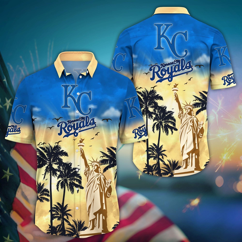 MLB Kansas City Royals Hawaii Shirt Sunrise To Sunset For Cool Fans