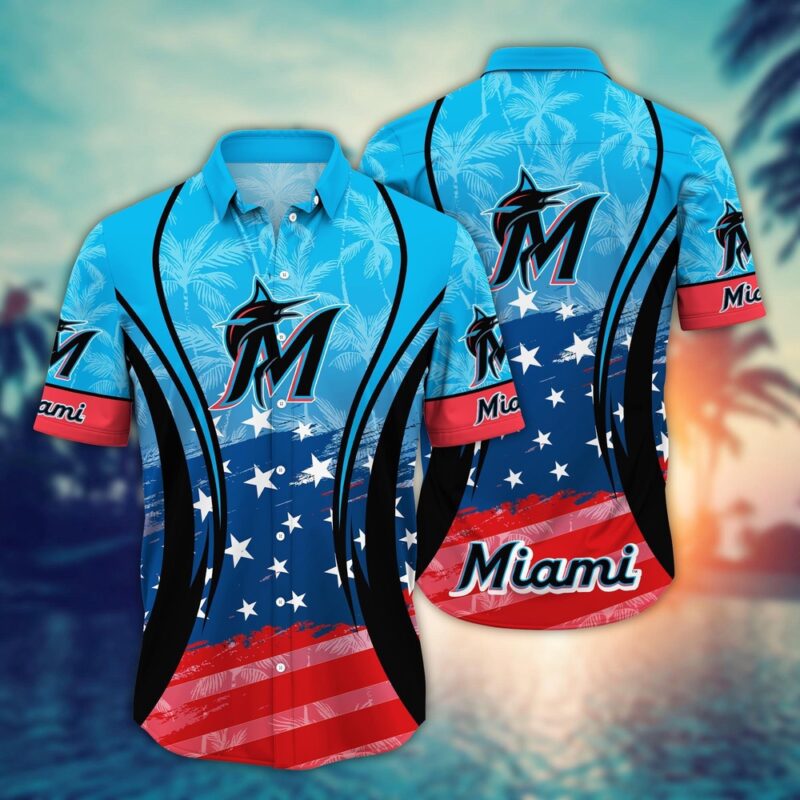 MLB Miami Marlins Hawaiian Shirt Vibrant Aloha For Cool Fans
