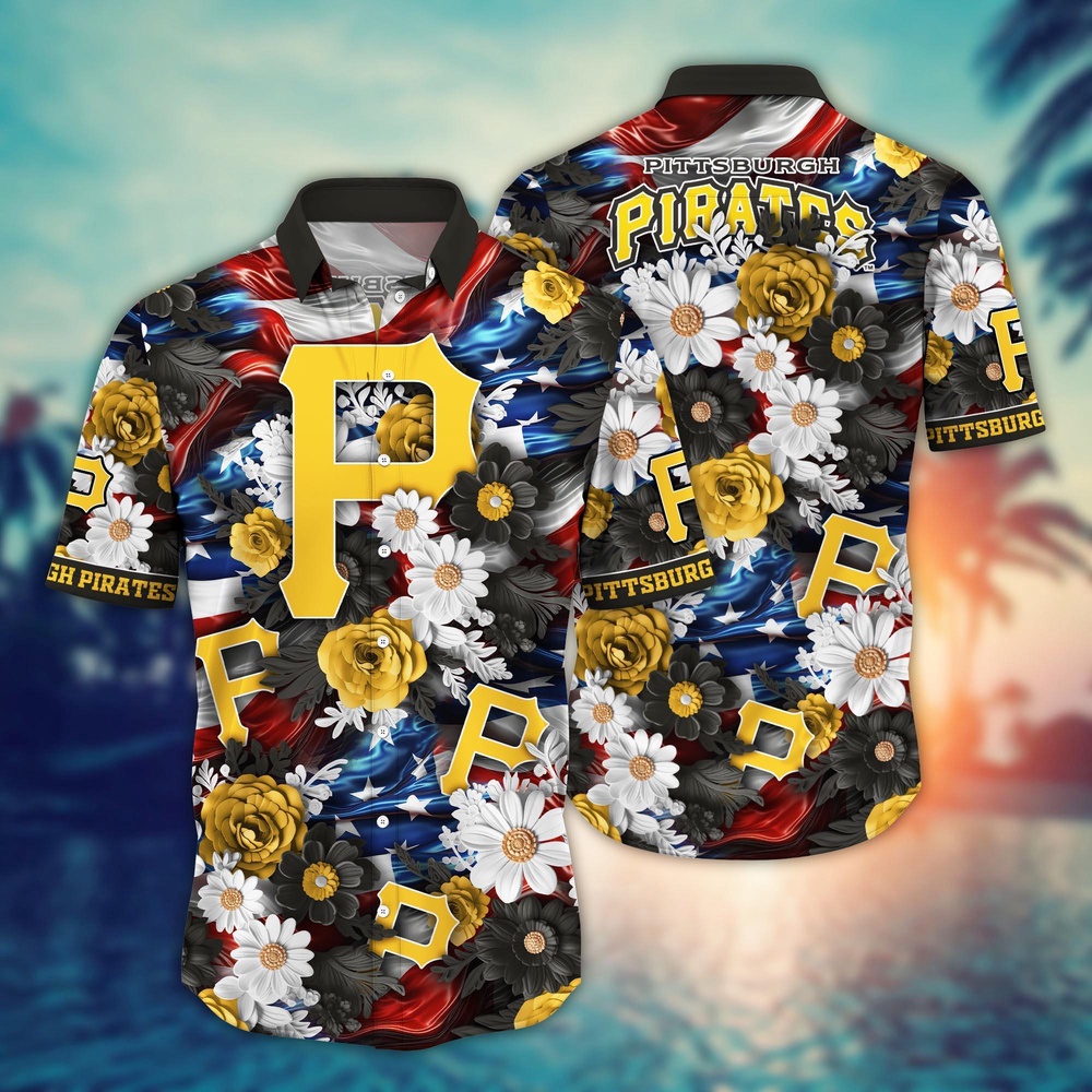 MLB Pittsburgh Pirates Hawaii Shirt Independence Day For Cool Fans