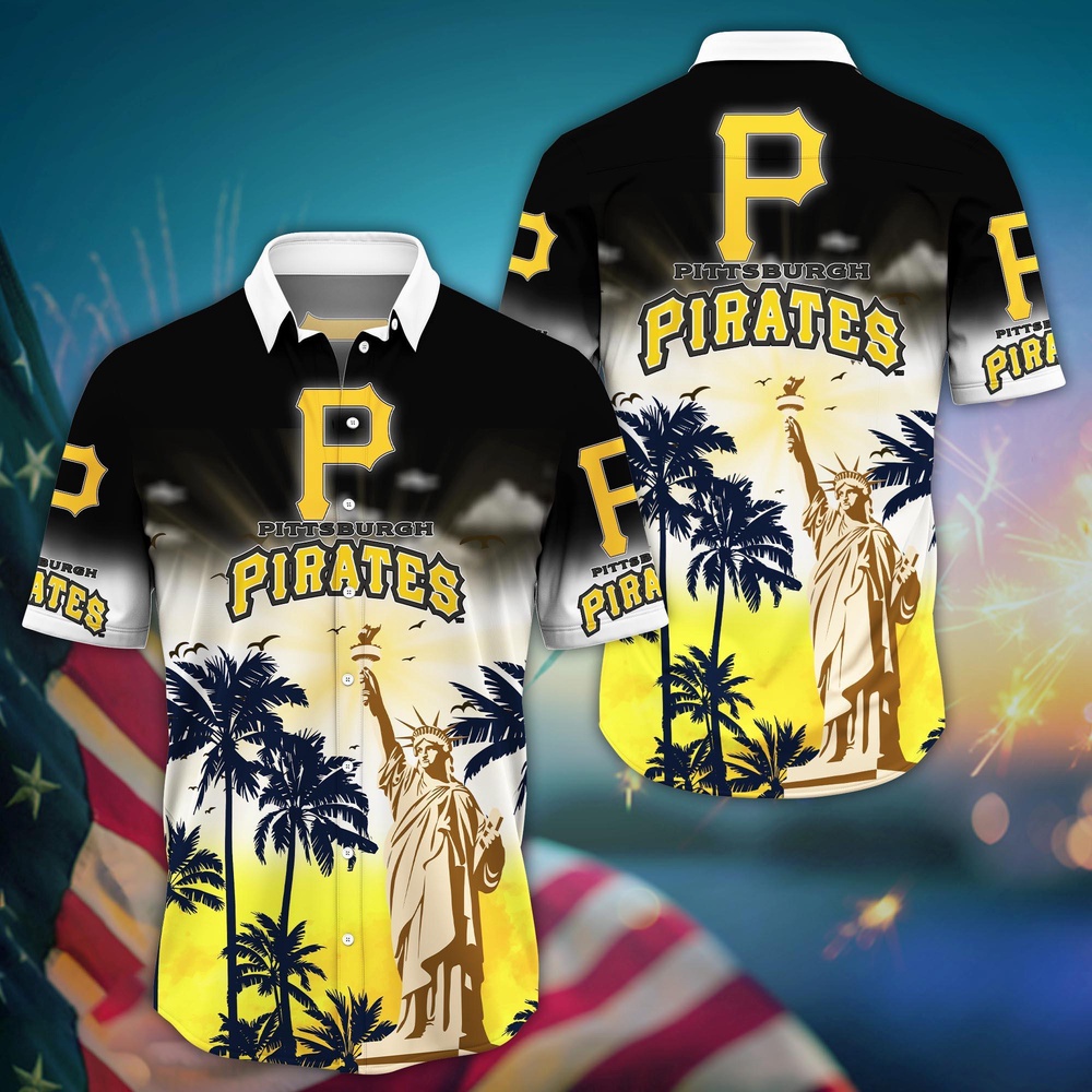 MLB Pittsburgh Pirates Hawaii Shirt Sunrise To Sunset For Cool Fans