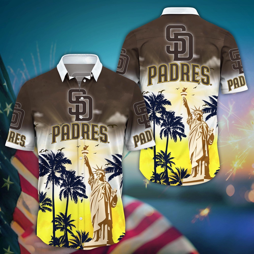 MLB San Diego Padres Hawaii Shirt Sunrise To Sunset For Cool Fans