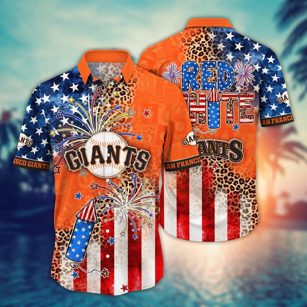 MLB San Francisco Giants Hawaii Shirt Independence Day Vibrant Aloha For Cool Fans