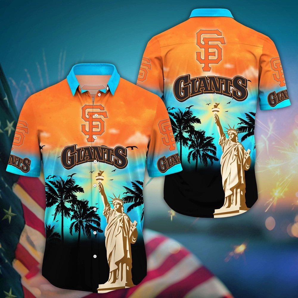 MLB San Francisco Giants Hawaii Shirt Sunrise To Sunset For Cool Fans