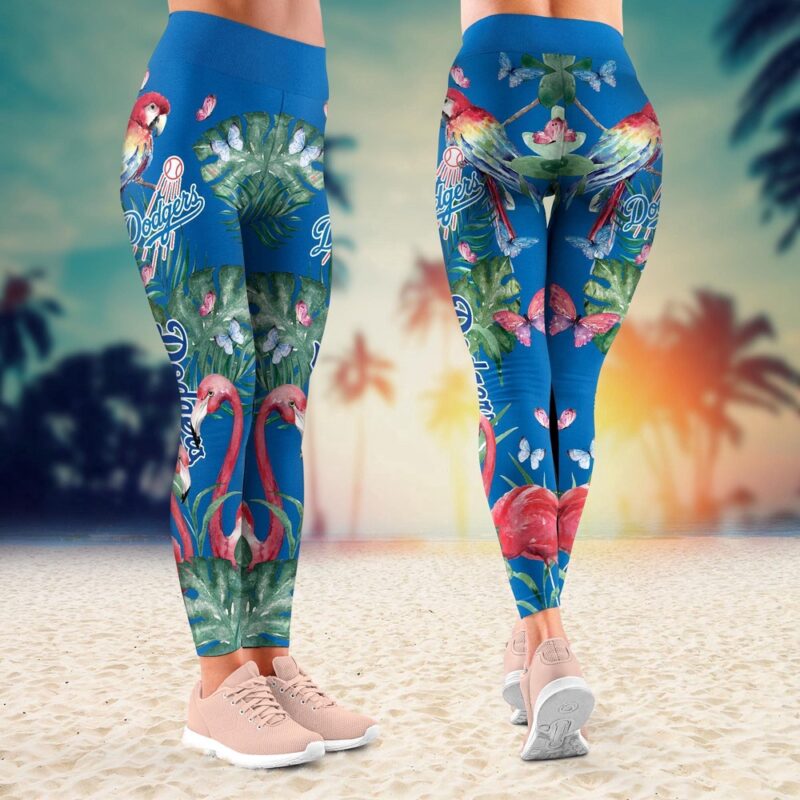 MLB Los Angeles Dodgers Leggings Signature Style Comfort For Fans