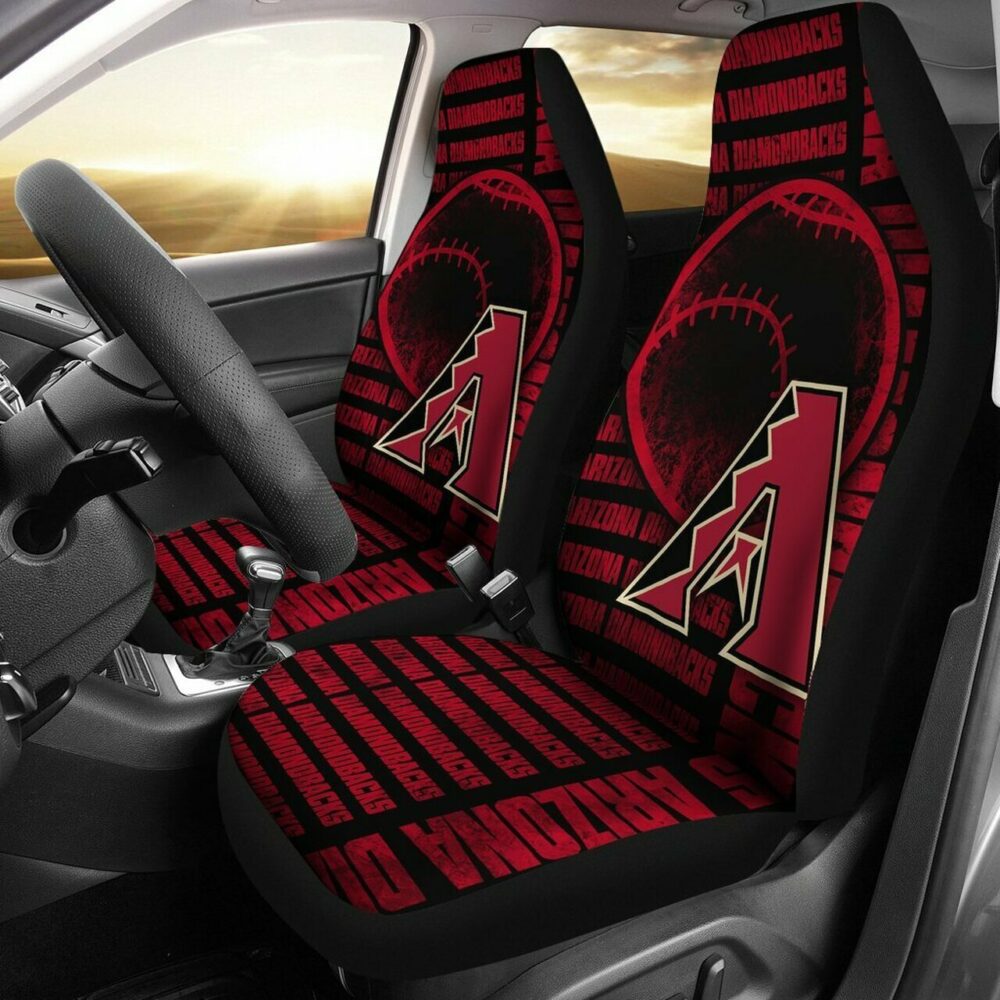 MLB Arizona Diamondbacks Car Seat Covers Sporty Victory Upholstery