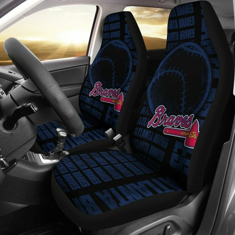 MLB Atlanta Braves Car Seat Covers Auto Pride Essential