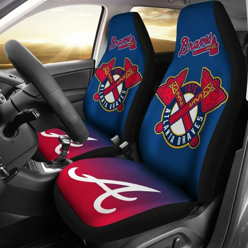 MLB Atlanta Braves Car Seat Covers Champion Auto Style