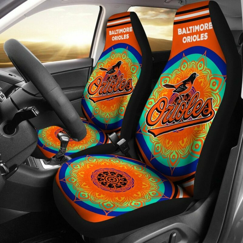 MLB Baltimore Orioles Car Seat Covers Champion Auto Style