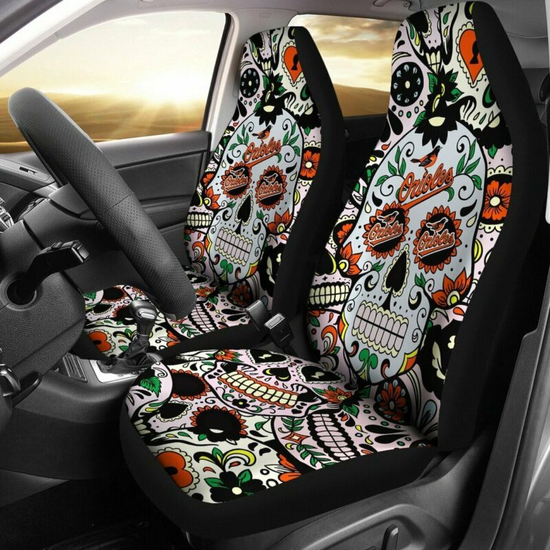 MLB Baltimore Orioles Car Seat Covers Game Day Travel Comfort