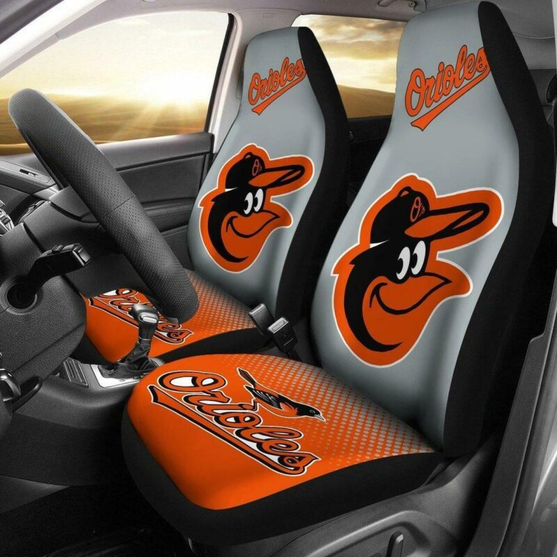 MLB Baltimore Orioles Car Seat Covers Team Essence On the Move