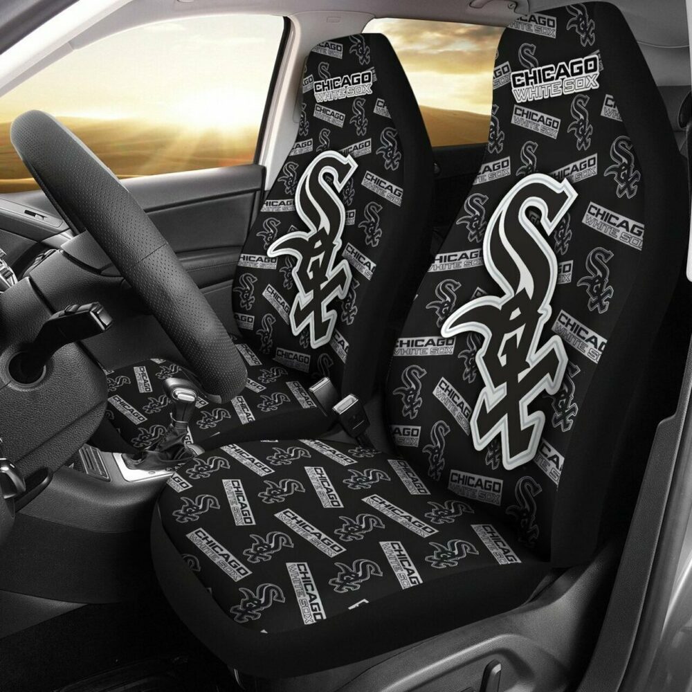 MLB Chicago White Sox Car Seat Covers Journey with Victorious Vibes