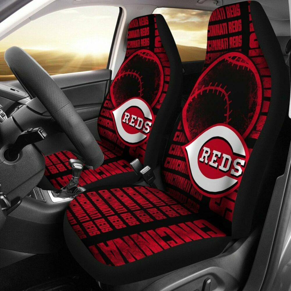 MLB Cincinnati Reds Car Seat Covers Champion Auto Style