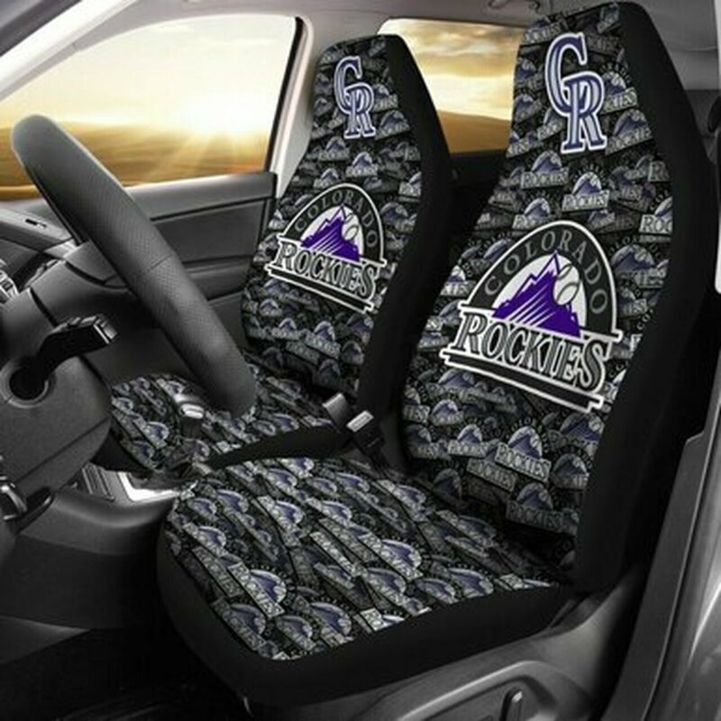 MLB Colorado Rockies Car Seat Covers Champion Auto Style