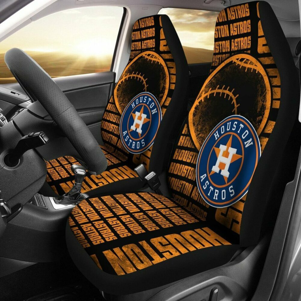 MLB Houston Astros Car Seat Covers Auto Pride Essential