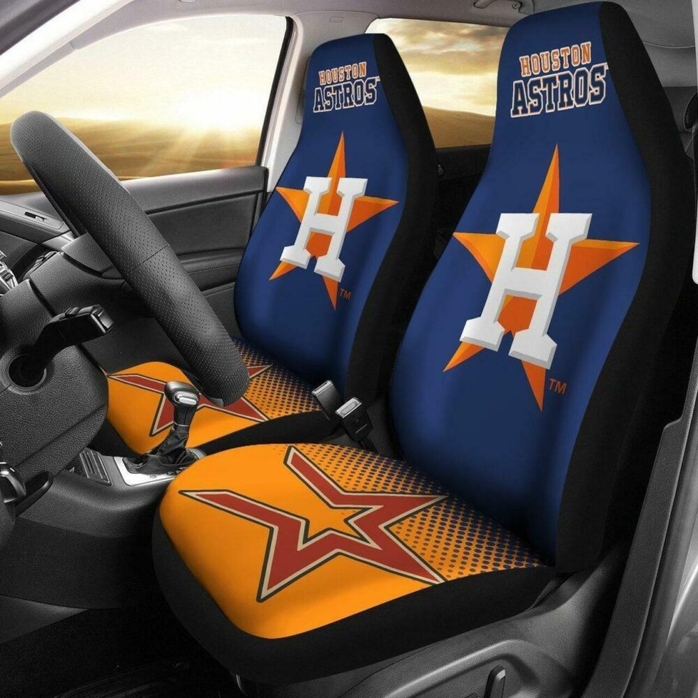 MLB Houston Astros Car Seat Covers Team Essence On the Move