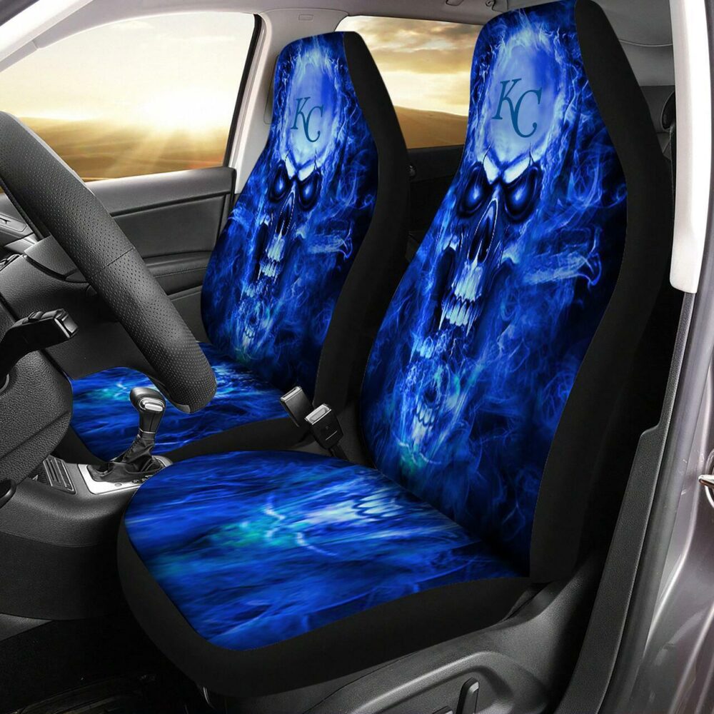 MLB Kansas City Royals Car Seat Covers Sporty Victory Upholstery