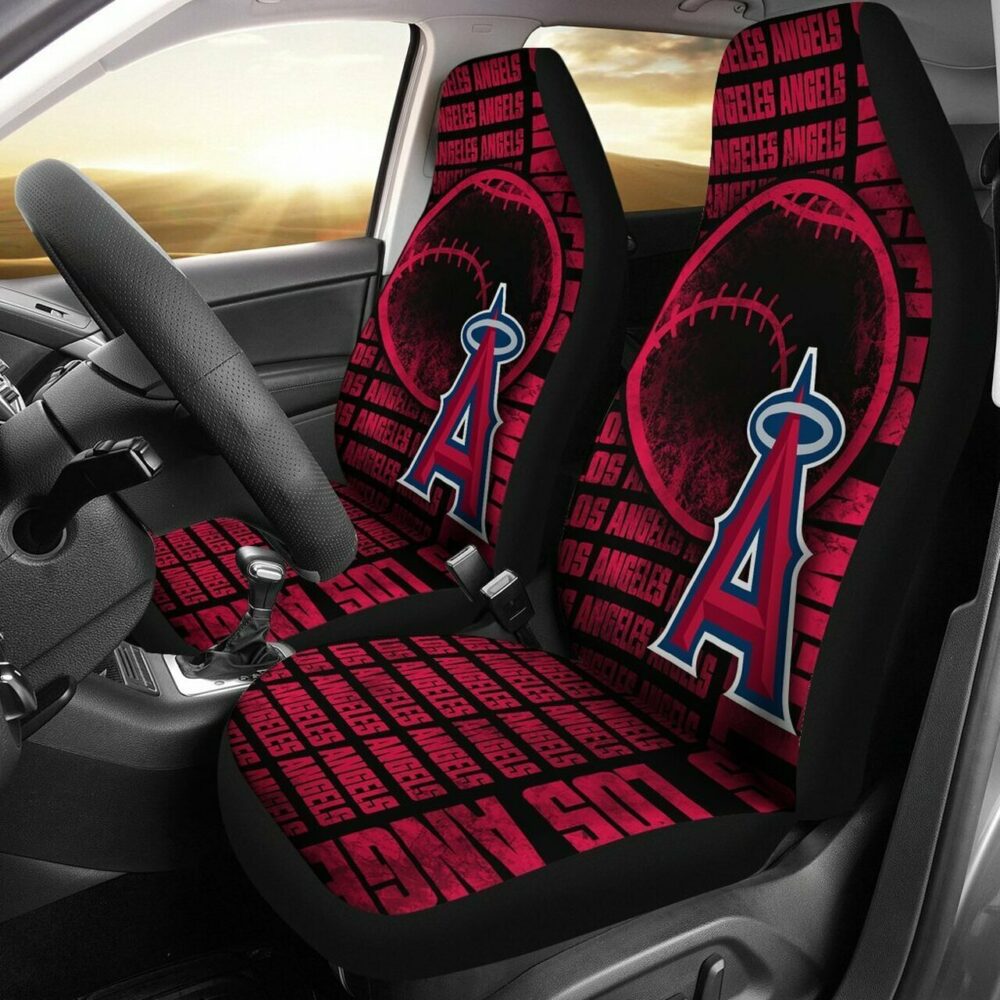 MLB Los Angeles Angels Car Seat Covers Auto Pride Essential