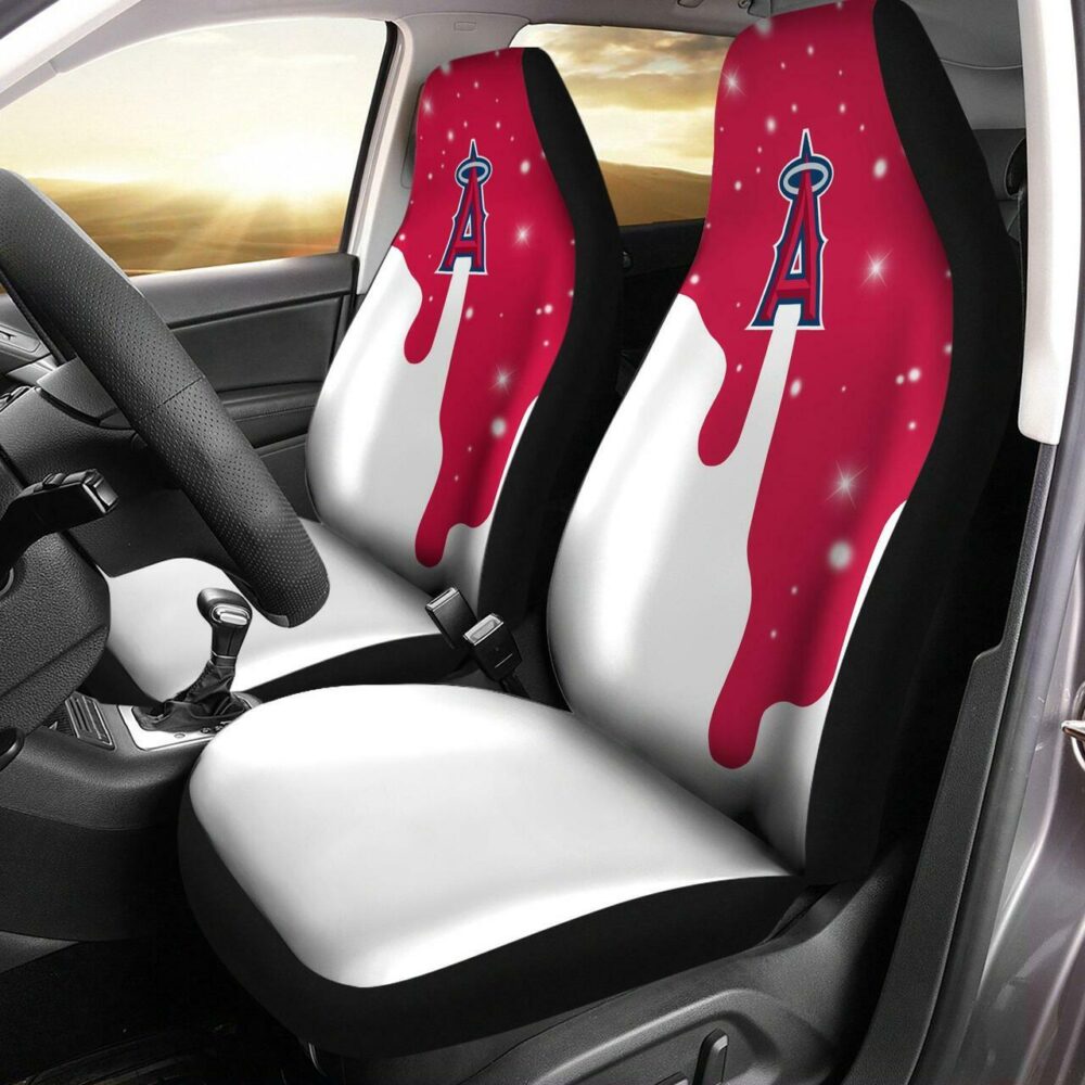 MLB Los Angeles Angels Car Seat Covers Game Day Travel Comfort