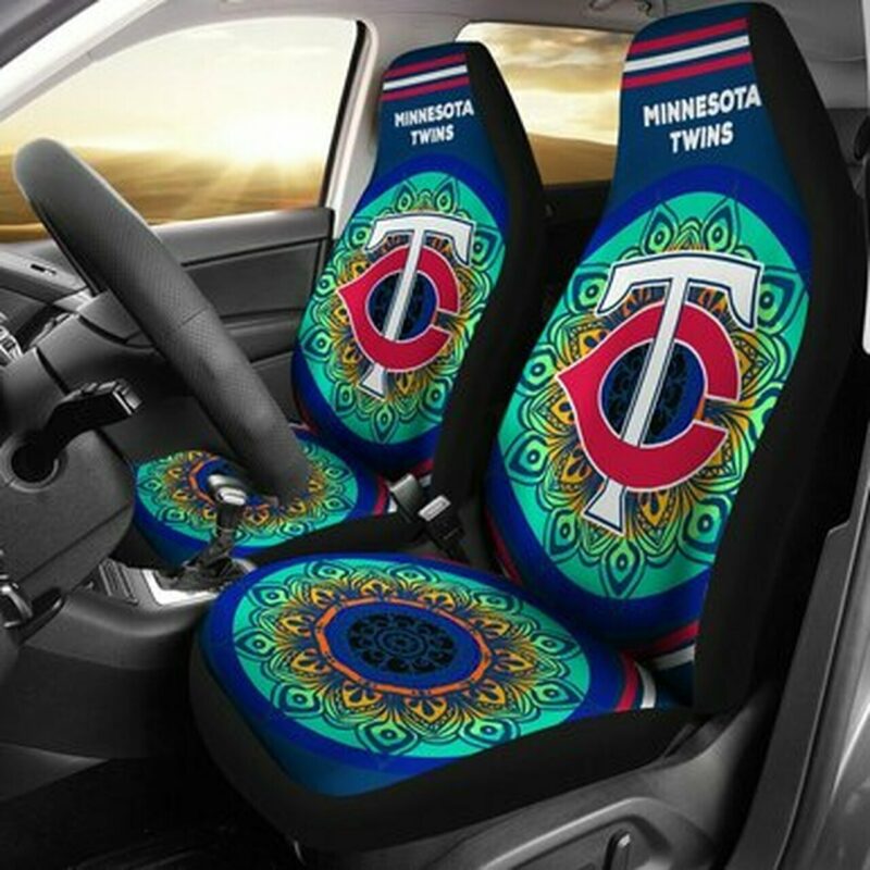 MLB Minnesota Twins Car Seat Covers Sporty Victory Upholstery
