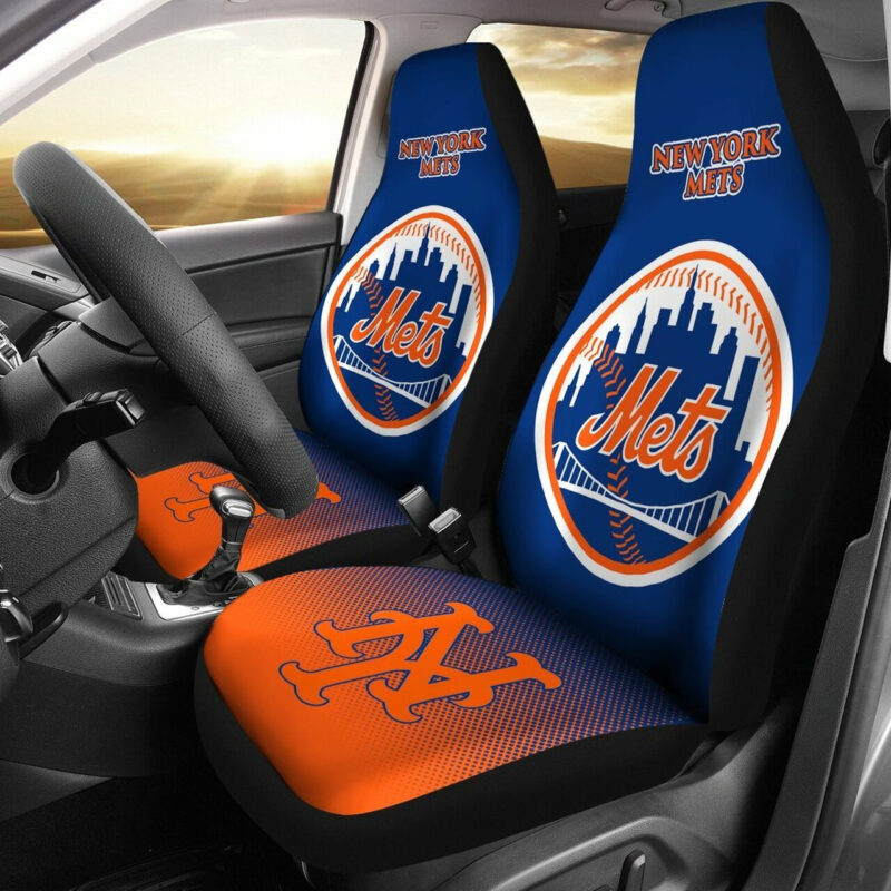 MLB New York Mets Car Seat Covers Champion Auto Style