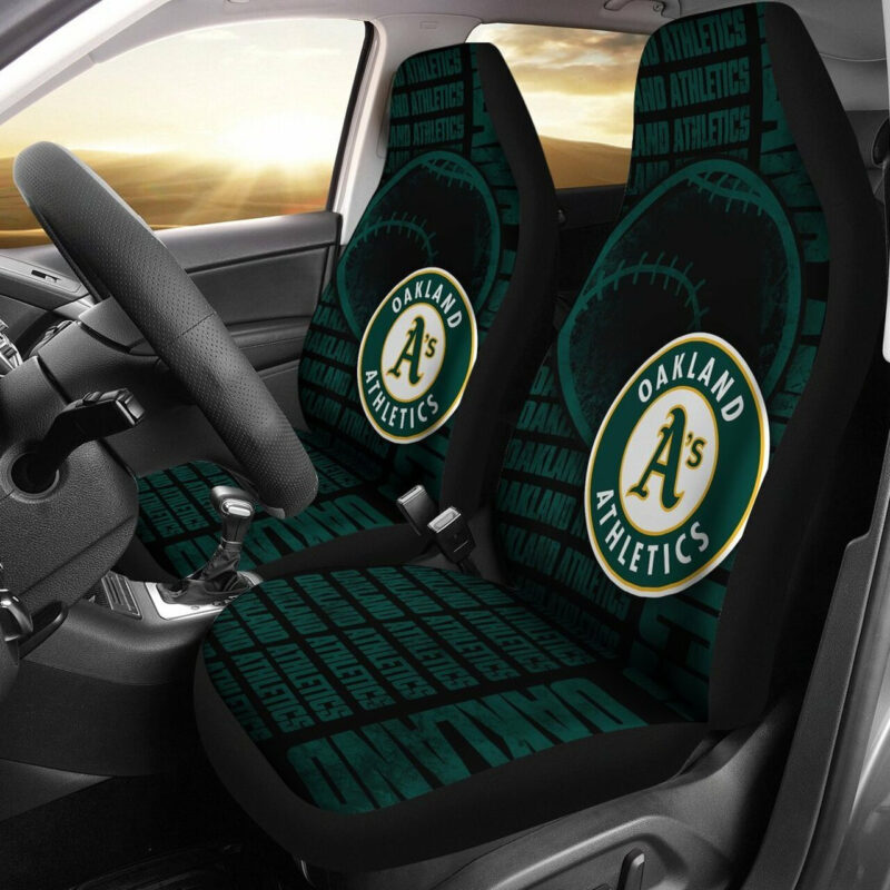 MLB Oakland Athletics Car Seat Covers Auto Pride Essential