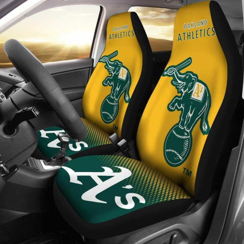MLB Oakland Athletics Car Seat Covers Champion Auto Style