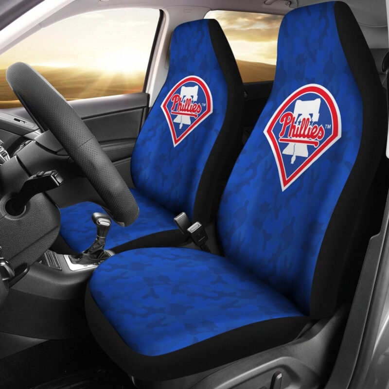 MLB Philadelphia Phillies Car Seat Covers Champion Auto Enhancement
