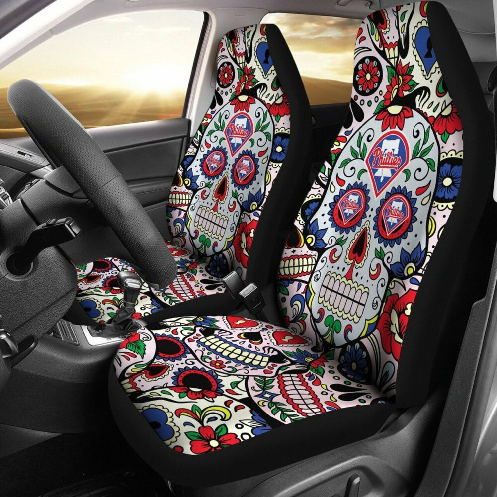 MLB Philadelphia Phillies Car Seat Covers Team Essence On the Move