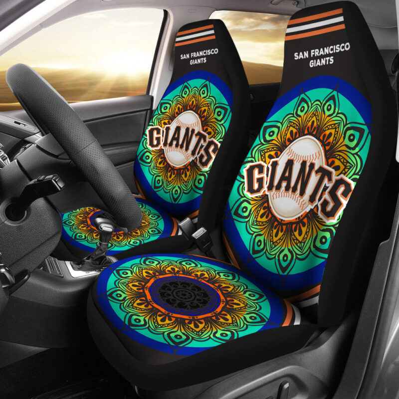 MLB San Francisco Giants Car Seat Covers On The Road Pride
