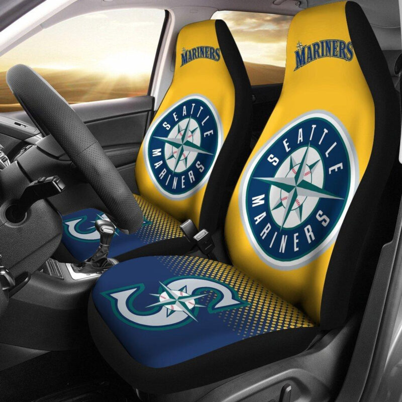 MLB Seattle Mariners Car Seat Covers Auto Pride Essential