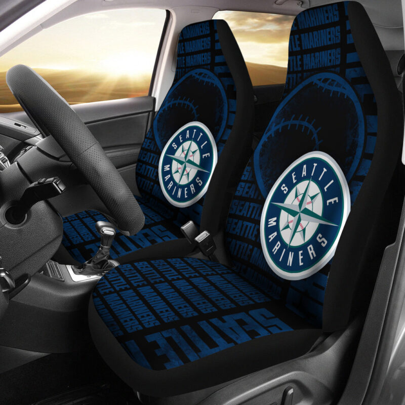 MLB Seattle Mariners Car Seat Covers Champion Auto Enhancement