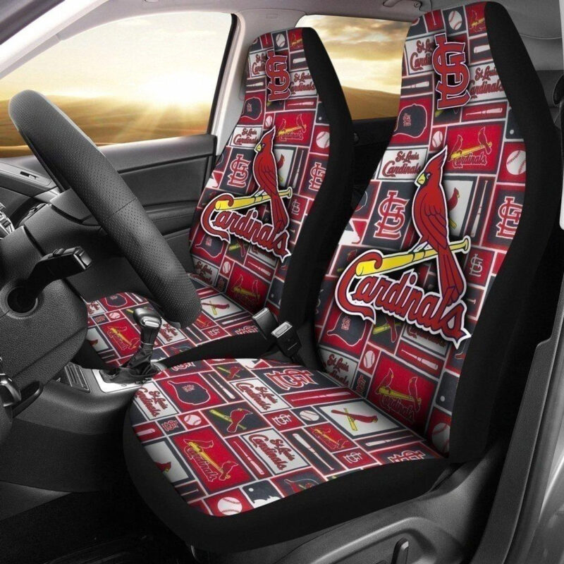MLB St. Louis Cardinals Car Seat Covers Auto Pride Essential