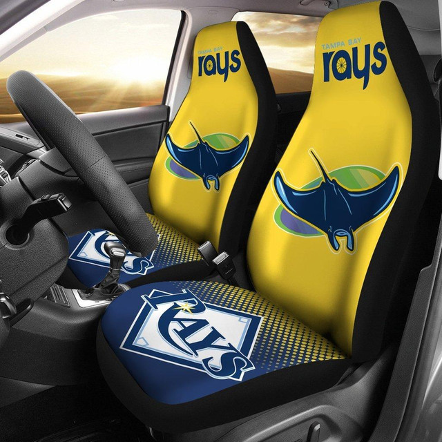 MLB Tampa Bay Rays Car Seat Covers Champion Auto Enhancement
