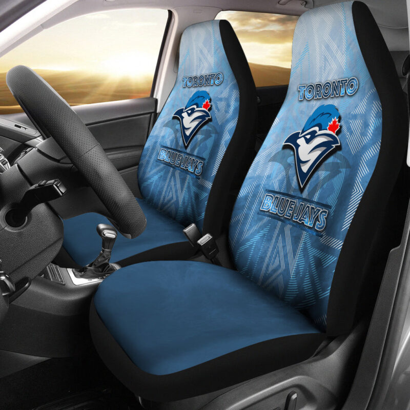 MLB Toronto Blue Jays Car Seat Covers Journey with Victorious Vibes