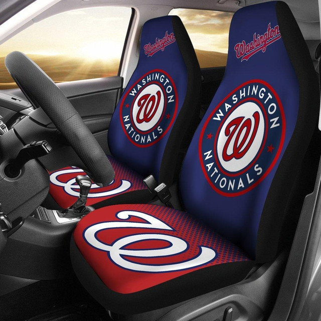 MLB Washington Nationals Car Seat Covers Game Day Travel Comfort