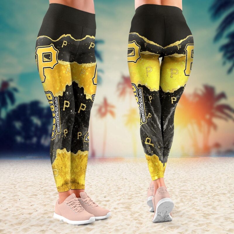 MLB Pittsburgh Pirates Leggings Chic Vibes In Legwear For Fans
