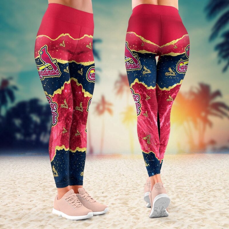 MLB St. Louis Cardinals Leggings Chic Vibes In Legwear For Fans
