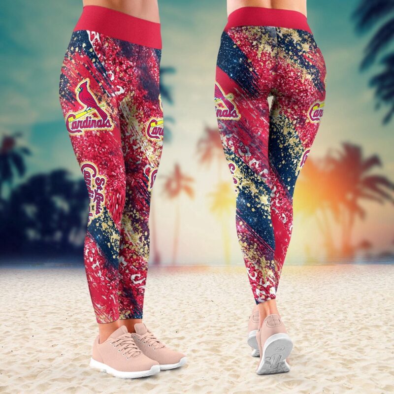 MLB St. Louis Cardinals Leggings Elegance In Style For Fans
