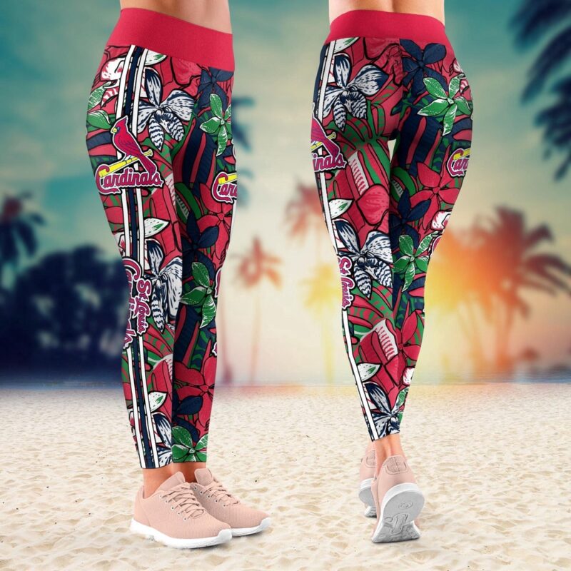 MLB St. Louis Cardinals Leggings Magic Threads Chic For Fans