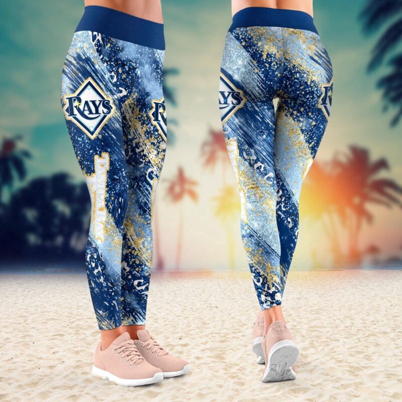 MLB Tampa Bay Rays Leggings Elegance In Style For Fans