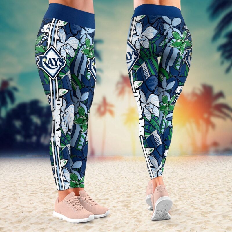 MLB Tampa Bay Rays Leggings Magic Threads Chic For Fans