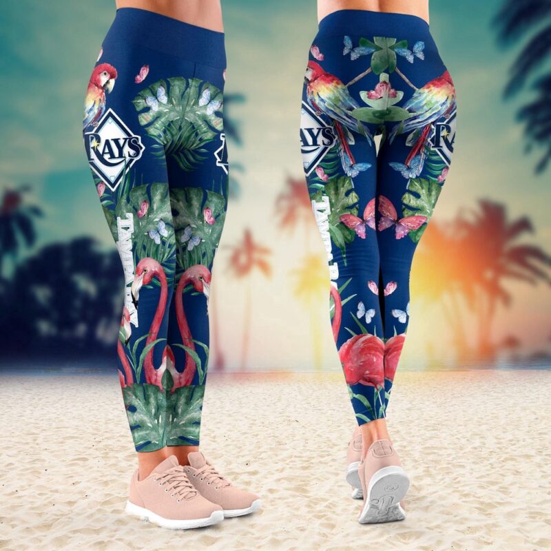 MLB Tampa Bay Rays Leggings Signature Style Comfort For Fans
